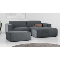 INOSIGN Ecksofa "Koa,228cm, L-Form, Modulsofa, Webstoff, Cord, Struktur, Chenille" Designsofa, Set, Hocker inklusive, weicher Lounge-Sitzkomfort INOSIGN Ecksofa "Koa,228cm, L-Form, Modulsofa, Webstoff, Cord, Struktur, Chenille" Designsofa, Set, Hocker inklusive, weicher Lounge-Sitzkomfort von Inosign