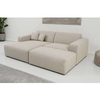 INOSIGN Ecksofa "Koa,228cm, L-Form, Modulsofa, Webstoff, Cord, Struktur, Chenille" Designsofa, Set, Hocker inklusive, weicher Lounge-Sitzkomfort INOSIGN Ecksofa "Koa,228cm, L-Form, Modulsofa, Webstoff, Cord, Struktur, Chenille" Designsofa, Set, Hocker inklusive, weicher Lounge-Sitzkomfort von Inosign