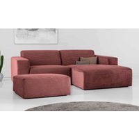 INOSIGN Ecksofa "Koa,228cm, L-Form, Modulsofa, Webstoff, Cord, Struktur, Chenille" Designsofa, Set, Hocker inklusive, weicher Lounge-Sitzkomfort INOSIGN Ecksofa "Koa,228cm, L-Form, Modulsofa, Webstoff, Cord, Struktur, Chenille" Designsofa, Set, Hocker inklusive, weicher Lounge-Sitzkomfort von Inosign