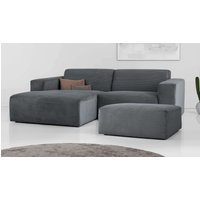 INOSIGN Ecksofa "Koa,228cm, L-Form, Modulsofa, Webstoff, Cord, Struktur, Chenille" Designsofa, Set, Hocker inklusive, weicher Lounge-Sitzkomfort INOSIGN Ecksofa "Koa,228cm, L-Form, Modulsofa, Webstoff, Cord, Struktur, Chenille" Designsofa, Set, Hocker inklusive, weicher Lounge-Sitzkomfort von Inosign