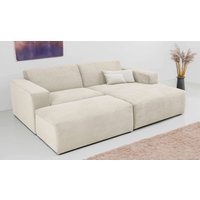 INOSIGN Ecksofa "Koa,228cm, L-Form, Modulsofa, Webstoff, Cord, Struktur, Chenille" Designsofa, Set, Hocker inklusive, weicher Lounge-Sitzkomfort INOSIGN Ecksofa "Koa,228cm, L-Form, Modulsofa, Webstoff, Cord, Struktur, Chenille" Designsofa, Set, Hocker inklusive, weicher Lounge-Sitzkomfort von Inosign