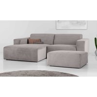 INOSIGN Ecksofa "Koa,228cm, L-Form, Modulsofa, Webstoff, Cord, Struktur, Chenille" Designsofa, Set, Hocker inklusive, weicher Lounge-Sitzkomfort INOSIGN Ecksofa "Koa,228cm, L-Form, Modulsofa, Webstoff, Cord, Struktur, Chenille" Designsofa, Set, Hocker inklusive, weicher Lounge-Sitzkomfort von Inosign