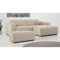 INOSIGN Ecksofa "Koa,228cm, L-Form, Modulsofa, Webstoff, Cord, Struktur, Chenille" Designsofa, Set, Hocker inklusive, weicher Lounge-Sitzkomfort INOSIGN Ecksofa "Koa,228cm, L-Form, Modulsofa, Webstoff, Cord, Struktur, Chenille" Designsofa, Set, Hocker inklusive, weicher Lounge-Sitzkomfort von Inosign