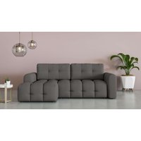 INOSIGN Ecksofa "Manilla, wahlweise mit Bettfunktion, B/T/H 265/170/91 cm", L-Form mit Recamiere rechts/links bestellbar, Wellenunterfederung von Inosign