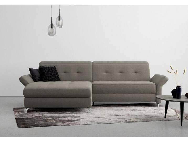 INOSIGN Ecksofa Maredo L-Form, Federkern, braun, mit Kopfteilverstellung und mit Armteilfunktion, schlamm INOSIGN Ecksofa Maredo L-Form, Federkern, braun, mit Kopfteilverstellung und mit Armteilfunktion, schlamm von Inosign