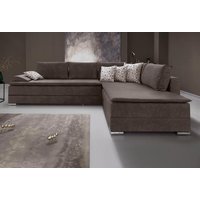 INOSIGN Ecksofa "Night & Day L-Form, B: 324 cm" mit Bettfunktion, Bettkasten & 3 Zierkissen, Boxspringbett 180x200 cm INOSIGN Ecksofa "Night & Day L-Form, B: 324 cm" mit Bettfunktion, Bettkasten & 3 Zierkissen, Boxspringbett 180x200 cm von Inosign