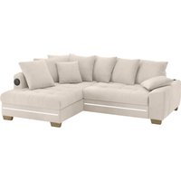 Mr. Couch Ecksofa "Nikita II, L-Form", RGB-LED, Bluetooth-Soundsystem, wahlweise mit Bett, Bettkasten von Mr. Couch