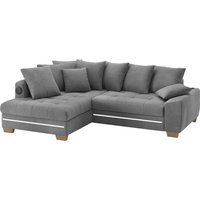 Mr. Couch Ecksofa "Nikita II, L-Form", RGB-LED, Bluetooth-Soundsystem, wahlweise mit Bett, Bettkasten von Mr. Couch