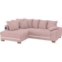 Mr. Couch Ecksofa "Nikita II, L-Form", RGB-LED, Bluetooth-Soundsystem, wahlweise mit Bett, Bettkasten von Mr. Couch