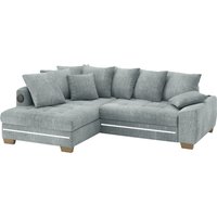 Mr. Couch Ecksofa "Nikita II, L-Form", RGB-LED, Bluetooth-Soundsystem, wahlweise mit Bett, Bettkasten von Mr. Couch