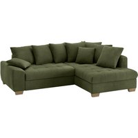 Mr. Couch Ecksofa "Nikita II, L-Form", Wahlweise mit Bettfunktion, Bettkasten & RGB-LED-Beleuchtung von Mr. Couch