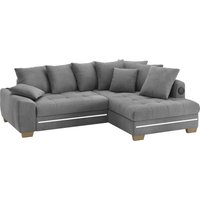 Mr. Couch Ecksofa "Nikita II, L-Form", mit Kaltschaum, RGB-LED, Soundsystem, wahlweise mit Bett, Bettkasten von Mr. Couch
