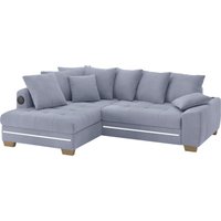Mr. Couch Ecksofa "Nikita II, L-Form", mit Kaltschaum, RGB-LED, Soundsystem, wahlweise mit Bett, Bettkasten von Mr. Couch