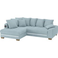 Mr. Couch Ecksofa "Nikita II, L-Form", mit Kaltschaum, RGB-LED, Soundsystem, wahlweise mit Bett, Bettkasten von Mr. Couch