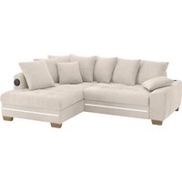 Mr. Couch Ecksofa "Nikita II, L-Form", mit Kaltschaum, RGB-LED, Soundsystem, wahlweise mit Bett, Bettkasten von Mr. Couch