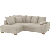 Mr. Couch Ecksofa "Nikita II, L-Form, bis 140kg pro Sitzplatz belastbar", mit Kaltschaumpolsterung, wahlweise mit Bett und Bettkasten von Mr. Couch
