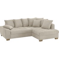 Mr. Couch Ecksofa "Nikita II, L-Form, bis 140kg pro Sitzplatz belastbar", mit Kaltschaumpolsterung, wahlweise mit Bett und Bettkasten von Mr. Couch