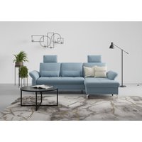 INOSIGN Ecksofa "Palm Beach L-Form", Federkern, mit Sitztiefenverstellung, wahlweise mit Bettfunktion von Inosign