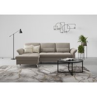 INOSIGN Ecksofa "Palm Beach L-Form", Federkern, mit Sitztiefenverstellung, wahlweise mit Bettfunktion von Inosign
