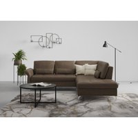 INOSIGN Ecksofa "Palm Beach L-Form", Federkern, mit Sitztiefenverstellung, wahlweise mit Bettfunktion von Inosign