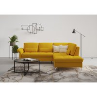 INOSIGN Ecksofa "Palm Beach L-Form", Federkern, mit Sitztiefenverstellung, wahlweise mit Bettfunktion von Inosign