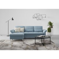 INOSIGN Ecksofa "Palm Beach L-Form", Federkern, mit Sitztiefenverstellung, wahlweise mit Bettfunktion von Inosign