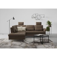 INOSIGN Ecksofa "Palm Beach L-Form", Federkern, mit Sitztiefenverstellung, wahlweise mit Bettfunktion von Inosign