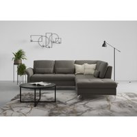 INOSIGN Ecksofa "Palm Beach L-Form", Federkern, mit Sitztiefenverstellung, wahlweise mit Bettfunktion von Inosign