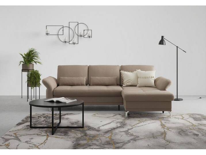 INOSIGN Ecksofa Palm Beach L-Form, Federkern, mit Sitztiefenverstellung, braun INOSIGN Ecksofa Palm Beach L-Form, Federkern, mit Sitztiefenverstellung, braun von Inosign