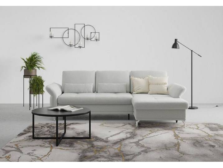 INOSIGN Ecksofa Palm Beach L-Form, Federkern, mit Sitztiefenverstellung, grau von Inosign