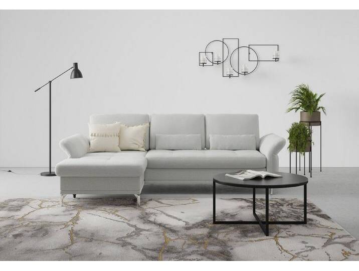 INOSIGN Ecksofa Palm Beach L-Form, Federkern, mit Sitztiefenverstellung, grau INOSIGN Ecksofa Palm Beach L-Form, Federkern, mit Sitztiefenverstellung, grau von Inosign