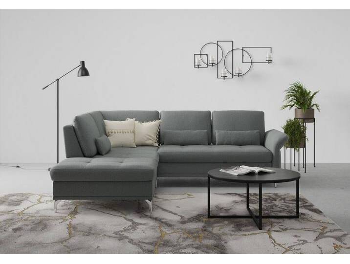 INOSIGN Ecksofa Palm Beach L-Form, Federkern, mit Sitztiefenverstellung, grau INOSIGN Ecksofa Palm Beach L-Form, Federkern, mit Sitztiefenverstellung, grau von Inosign