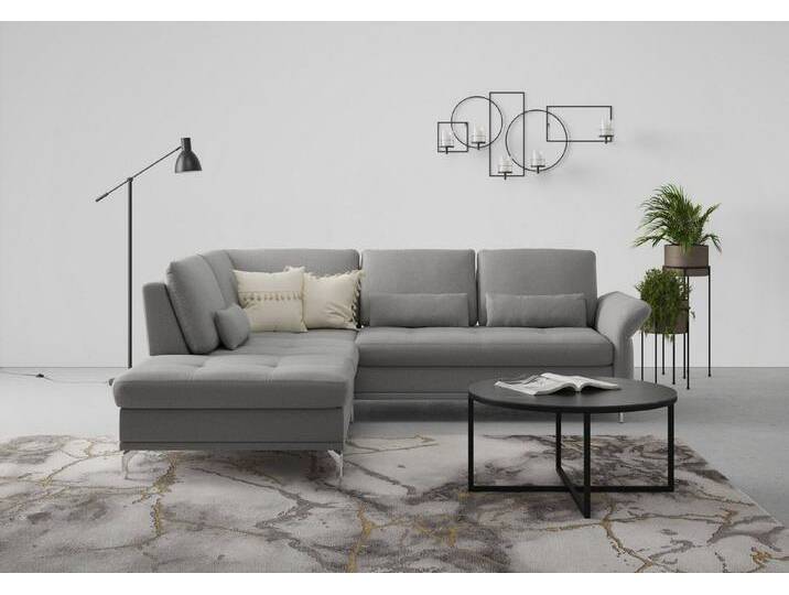 INOSIGN Ecksofa Palm Beach L-Form, Federkern, mit Sitztiefenverstellung, grau von Inosign