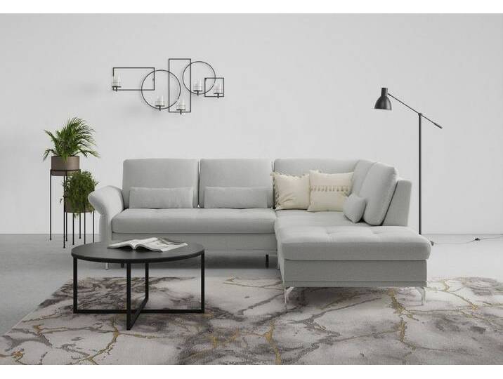 INOSIGN Ecksofa Palm Beach L-Form, Federkern, mit Sitztiefenverstellung, grau von Inosign