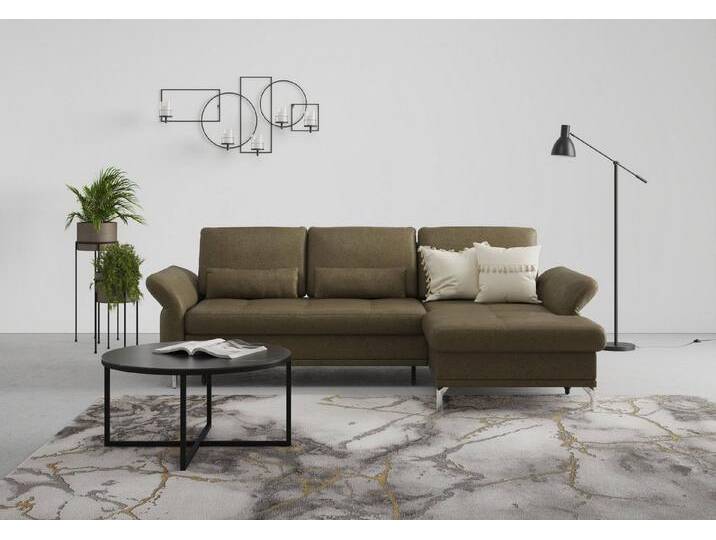 INOSIGN Ecksofa Palm Beach L-Form, Federkern, mit Sitztiefenverstellung, grau INOSIGN Ecksofa Palm Beach L-Form, Federkern, mit Sitztiefenverstellung, grau von Inosign