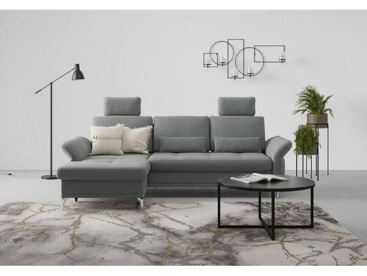 INOSIGN Ecksofa Palm Beach L-Form, Federkern, mit Sitztiefenverstellung, grau INOSIGN Ecksofa Palm Beach L-Form, Federkern, mit Sitztiefenverstellung, grau von Inosign