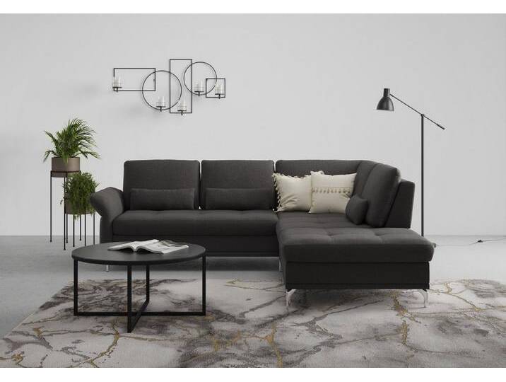 INOSIGN Ecksofa Palm Beach L-Form, Federkern, mit Sitztiefenverstellung, grau von Inosign