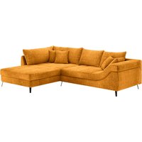 Mr. Couch Ecksofa "Portofino L-Form" 4 Bezugsqualitäten, 13,5 cm hohe Metall-Profilfüße in matt-schwarz Mr. Couch Ecksofa "Portofino L-Form" 4 Bezugsqualitäten, 13,5 cm hohe Metall-Profilfüße in matt-schwarz von Mr. Couch
