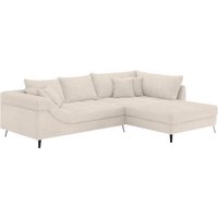 Mr. Couch Ecksofa "Portofino L-Form" 4 Bezugsqualitäten, 13,5 cm hohe Metall-Profilfüße in matt-schwarz Mr. Couch Ecksofa "Portofino L-Form" 4 Bezugsqualitäten, 13,5 cm hohe Metall-Profilfüße in matt-schwarz von Mr. Couch