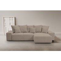 WERK2 Ecksofa "Riwa, modernes Sofa zum Kuscheln und Entspannen, Breite 300cm, L-Form", Trendiges Ecksofa mit vielen Kissen, Schlaffunktion & Bettkasten WERK2 Ecksofa "Riwa, modernes Sofa zum Kuscheln und Entspannen, Breite 300cm, L-Form", Trendiges Ecksofa mit vielen Kissen, Schlaffunktion & Bettkasten von Werk2