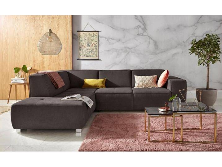 INOSIGN Ecksofa Sapporo L-Form, Federkern, braun, mit elektrischer Vorziehfunktion INOSIGN Ecksofa Sapporo L-Form, Federkern, braun, mit elektrischer Vorziehfunktion von Inosign