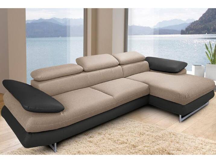 INOSIGN Ecksofa Solution L-Form, mit Arm- & Kopfteilverstellung, schwarz, mit Bettfunktion, Recamiere rechts INOSIGN Ecksofa Solution L-Form, mit Arm- & Kopfteilverstellung, schwarz, mit Bettfunktion, Recamiere rechts von Inosign