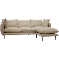 Home affaire Ecksofa "Somba L-Form" mit dickem Keder, Ottomane wahlweise links oder rechts von home affaire