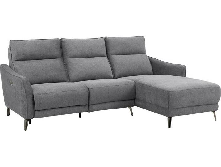 INOSIGN Ecksofa TAYLER 3-Sitzer, L-Form (Breite 239cm), elektr. Relaxfunktion, USB A/C, und Recamiere, Liegefunktion durch Recliner, Federkernpolsterung von Inosign
