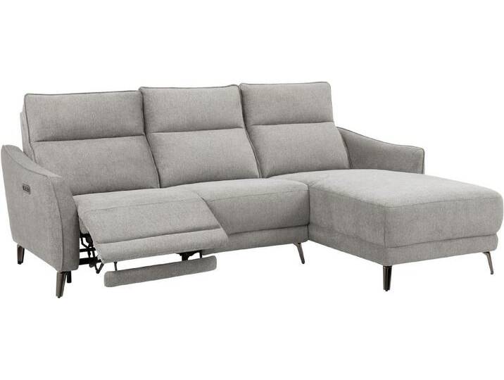 INOSIGN Ecksofa TAYLER 3-Sitzer, L-Form (Breite 239cm), elektr. Relaxfunktion, USB A/C, und Recamiere, Liegefunktion durch Recliner, Federkernpolsterung von Inosign