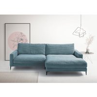 INOSIGN Ecksofa "Downtown, B/T/H: 272/190/84 cm L-Form", weicher Sitzkomfort auch in Cord und Bouclé, incl. Zierkissen von Inosign