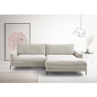 INOSIGN Ecksofa "Downtown, B/T/H: 272/190/84 cm L-Form" weicher Sitzkomfort auch in Cord und Bouclé, incl. Zierkissen von Inosign
