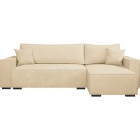 INOSIGN Ecksofa "Wylie", Cord, Recamiere beidseitig montierbar, mit Bettfunktion und Bettkasten von Inosign