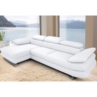 COTTA Ecksofa "Solution L-Form, B:286cm,modern mit Relaxarmlehne, Wellenunterfederung" mit Arm- & Kopfteilverstellung, wahlweise mit Schlaffunktion COTTA Ecksofa "Solution L-Form, B:286cm,modern mit Relaxarmlehne, Wellenunterfederung" mit Arm- & Kopfteilverstellung, wahlweise mit Schlaffunktion von Cotta