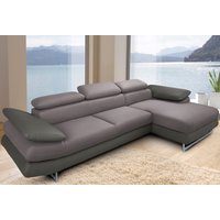 INOSIGN Ecksofa "Solution L-Form" mit Arm- & Kopfteilverstellung, wahlweise mit Bettfunktion von Inosign